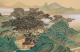 【已售】何實 1.5米《白云出岫》吉林著名山水畫家