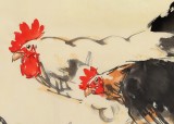 王向陽 四尺《恩愛一生》 當代著名畫家（詢價）