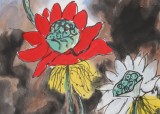 國家一級美術師王永剛 三尺《荷塘魚趣》(詢價)