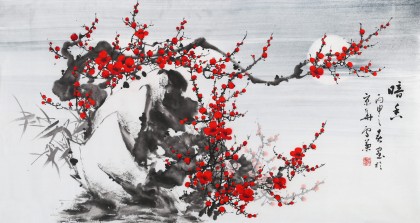 何華賢 三尺《暗香》 潁淮書畫名家