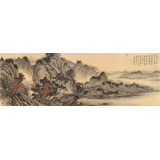 【已售】貴州七星關美協主席吳顯剛 小六尺《翠影籠煙》