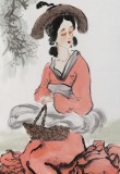 【已售】南海禪寺 妙林居士 四條屏《四美圖》