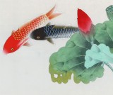 北京美協(xié)凌雪四尺《年年有余》