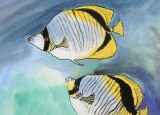 國家一級美術師王永剛 四尺斗方《伴侶》