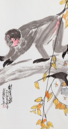 國家一級美術師王永剛 三尺《封侯圖》(詢價)