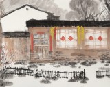 【已售】張春奇 四尺《農家樂》徐悲鴻紀念館藝術中心理事（詢價）
