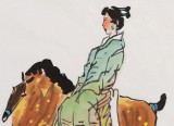 國家一級美術(shù)師王永剛 四尺《出游圖》(詢價)