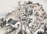 曹寶峪三尺《閑云出岫圖》