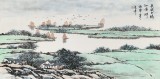 張春奇 四尺《春風又綠江南岸》徐悲鴻紀念館藝術中心理事（詢價）