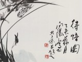 【已售】王向陽 四尺斗方《得悟圖》當代著名畫家