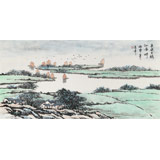 張春奇 四尺《春風(fēng)又綠江南岸》徐悲鴻紀(jì)念館藝術(shù)中心理事（詢價(jià)）