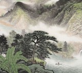 何華賢 小六尺山水 《江山平遠》 潁淮書畫名家