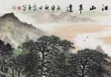 何華賢 小六尺山水 《江山平遠》 潁淮書畫名家