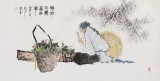 北京美協張春奇 四尺《時珍問藥尋百草》（詢價）