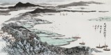 北京美協(xié)張春奇 四尺《太湖春雨細(xì)霏霏》（詢價(jià)）