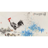 王向陽作品《吉祥三友》 當代著名畫家（詢價）