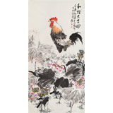 【已售】王向陽(yáng)四尺作品《和諧大吉圖》 當(dāng)代著名畫(huà)家（詢價(jià)）