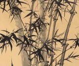 安徽美協(xié)何華賢 四尺竹子畫《虛心向上》