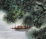 王凌云 四尺三開《江南水鄉》 運河藝術研究院院長（微信詢價）