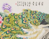 【已售】凌雪 小八尺《榮華富貴》 北京美協會員