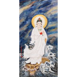 南海禪寺 妙林居士 四尺《觀音大士》 