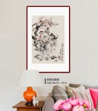 楊西沐 四尺三開《高原秋韻》 中國美術家協會會員（詢價）