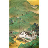 【已售】劉金河 巨幅展覽精品《徽鄉(xiāng)遺韻》 中國美術(shù)家協(xié)會會員（詢價(jià)）