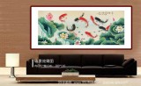 凌雪 小八尺《年年有余》 北京美協(xié)會員