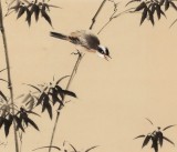 皇甫小喜 四尺《新栽瘦竹小園中》 河南著名花鳥畫家