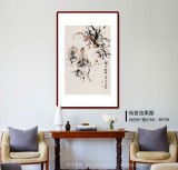 楊西沐 四尺三開《歸牛如風(fēng)》 中國美術(shù)家協(xié)會會員（詢價(jià)）
