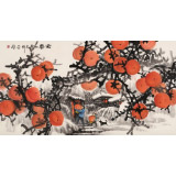 趙金鸰三尺《迎春》清華美院高研班導師（詢價）
