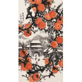 趙金鸰 三尺《古鎮冬日》清華美院高研班導師（詢價）