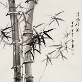 何華賢 四尺斗方《清風峻節》 潁淮書畫名家