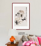 楊西沐 四尺三開《牧牛圖》 中國美術家協會會員（詢價）