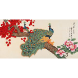 【已售】凌雪 四尺《榮華富貴》 北京美協會員