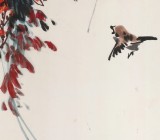 【已售】鄒友蒸 《報春圖》1997年 已故國畫大家