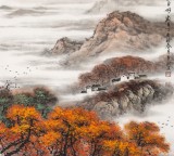 鄒本財 三尺《家山悠悠秋正好》 公主嶺市美協常務副主席