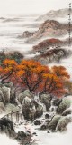 鄒本財 三尺《家山悠悠秋正好》 公主嶺市美協常務副主席