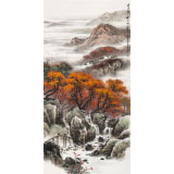 鄒本財 三尺《家山悠悠秋正好》 公主嶺市美協常務副主席