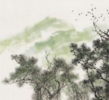鄒本財 四尺《大地回春》 公主嶺市美協常務副主席