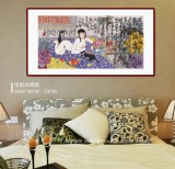 王永剛 三尺《思君圖》 國家一級美術師（詢價）