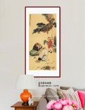 南海禪寺 妙林居士 四尺《品茗論道》