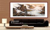 張慧仁 小八尺《秋山金色》 廣西山水畫家協會常務理事