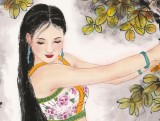 南海禪寺 妙林居士 四尺《秋葉隱美圖》