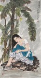 南海禪寺 妙林居士 四尺《蕉林情思圖》