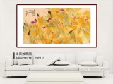【已售】肖映梅 六尺精品《聞香若參禪》 當(dāng)代大寫(xiě)意花鳥(niǎo)畫(huà)名家（詢(xún)價(jià)）