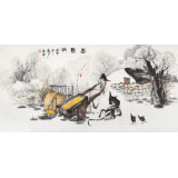 張春奇 四尺《喜豐收》徐悲鴻紀念館藝術中心理事（詢價）