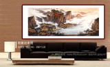 張慧仁 小八尺《金秋神韻圖》 廣西山水畫家協會常務理事