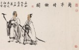 【已售】庾超然 6.8米長(zhǎng)卷《蘭亭修褉圖》 黃鶴樓書畫院院長(zhǎng)