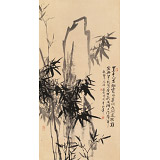 張春奇四尺《翠竹圖》徐悲鴻紀念館藝術中心理事（詢價）